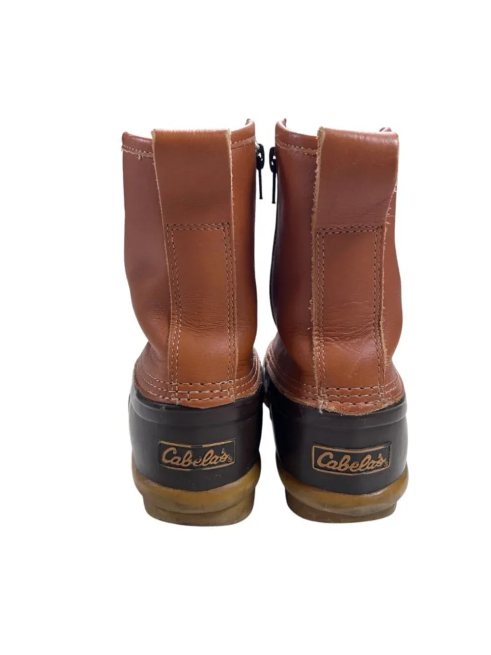 Cabela’s Steel Shank Insultaed Duck Boot 8 Women Brown Outdoors Rainboot
